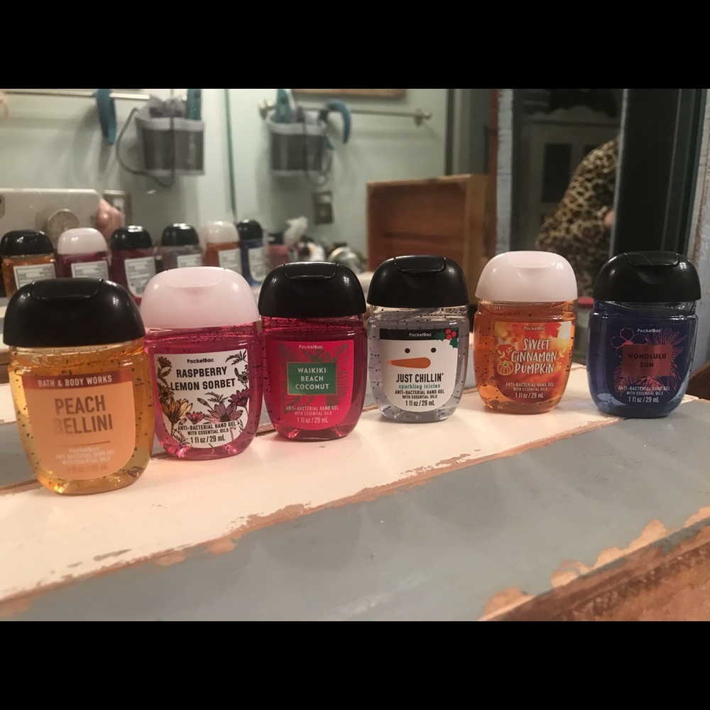 Bath and Body Works Hand Sanitizers many scents
